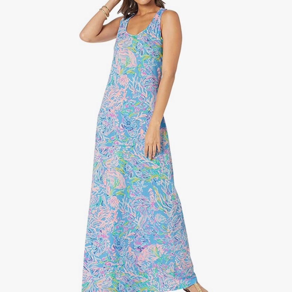 Lilly Pulitzer All together now maxi dress Size XS